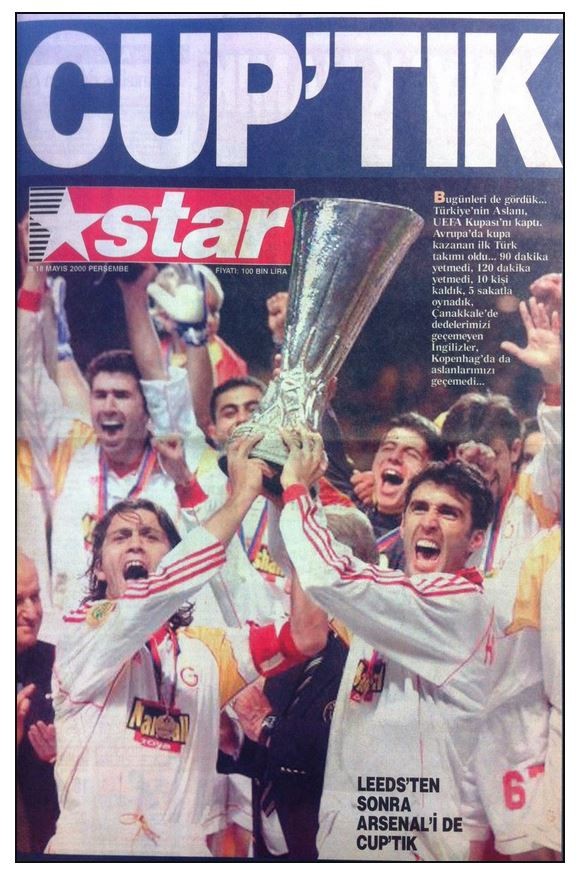 Star 18 Mayıs 2000 manşet